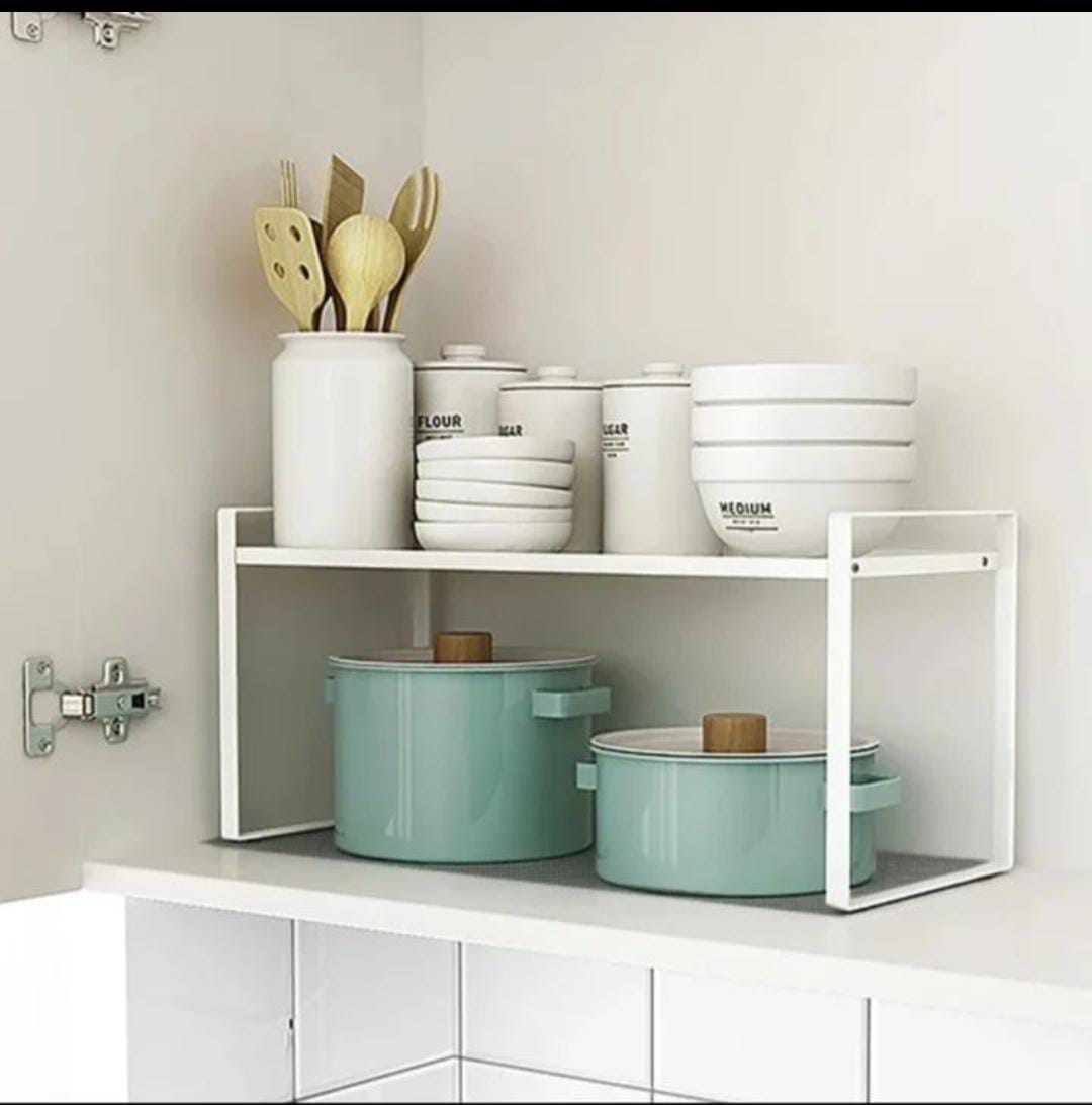 Rectractable shelf organizer