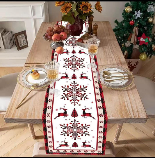 Christmas themed table runners