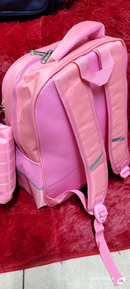 Cute 2in 1 School backpack ( backpack+pencil case)