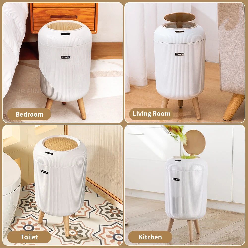 Smart Sensing Luxury Trash Can. For Household, Living Room, Bedroom, Kitchen And Offices