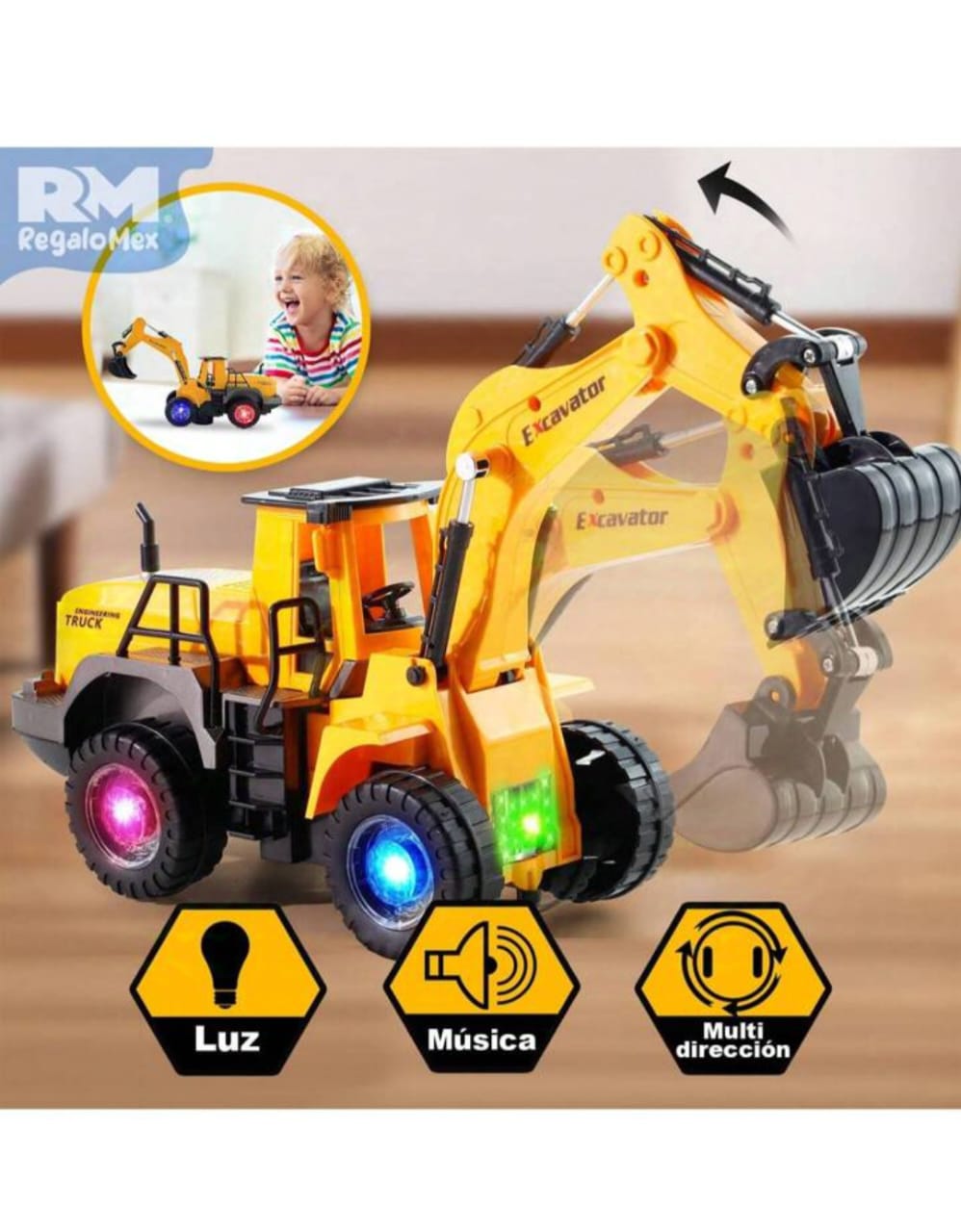 Kids excavator