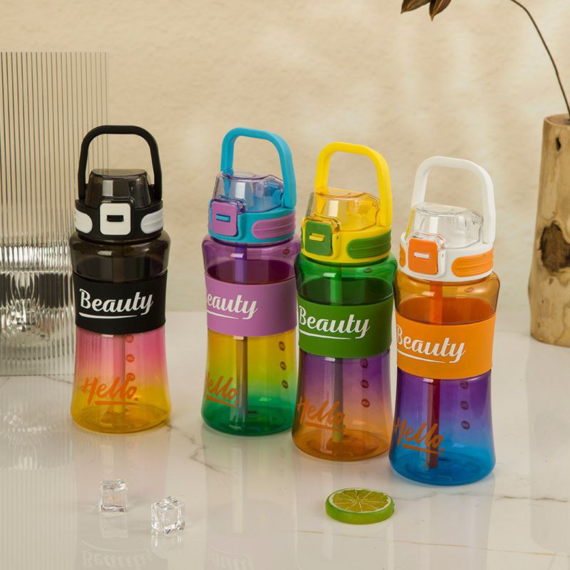 Multicolor (beauty) water bottle band