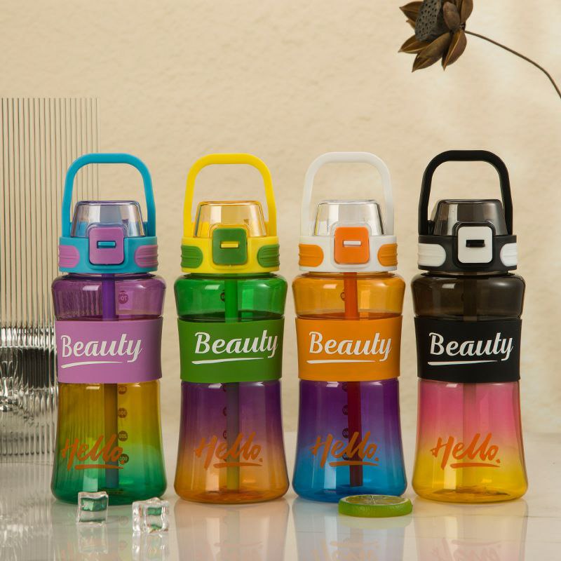 Multicolor (beauty) water bottle band