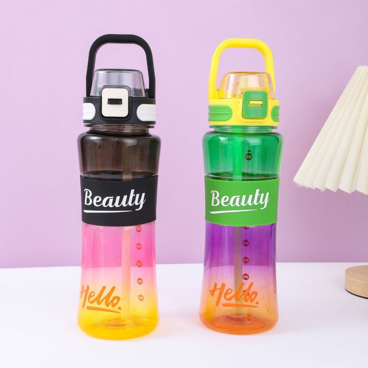 Multicolor (beauty) water bottle band