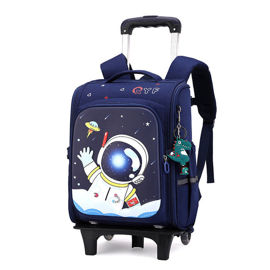 ROLLING TROLLEY KIDS SCHOOL BAG