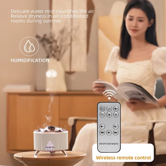 Volcano Humidifier with remote