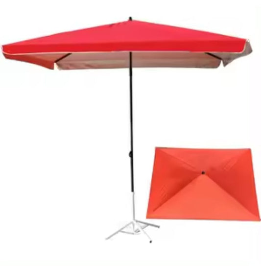 Large rectangular outdoor umbrellas