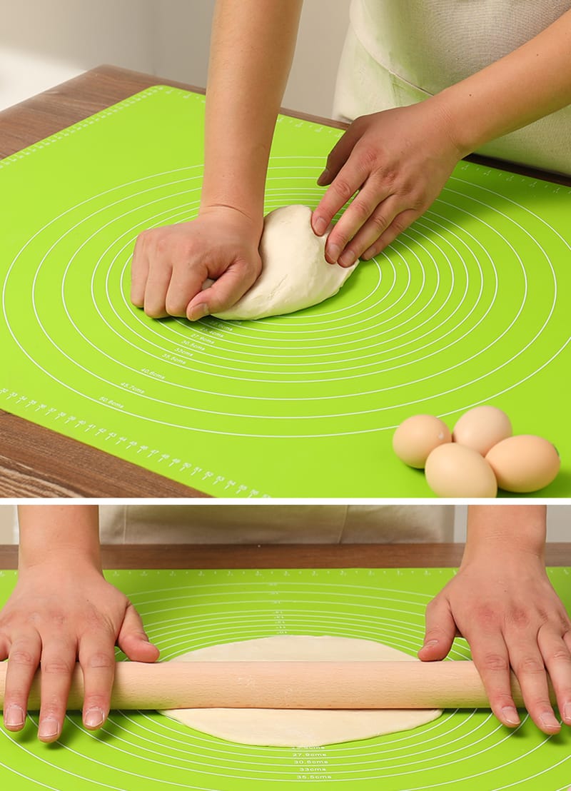 Silicon kneading mat