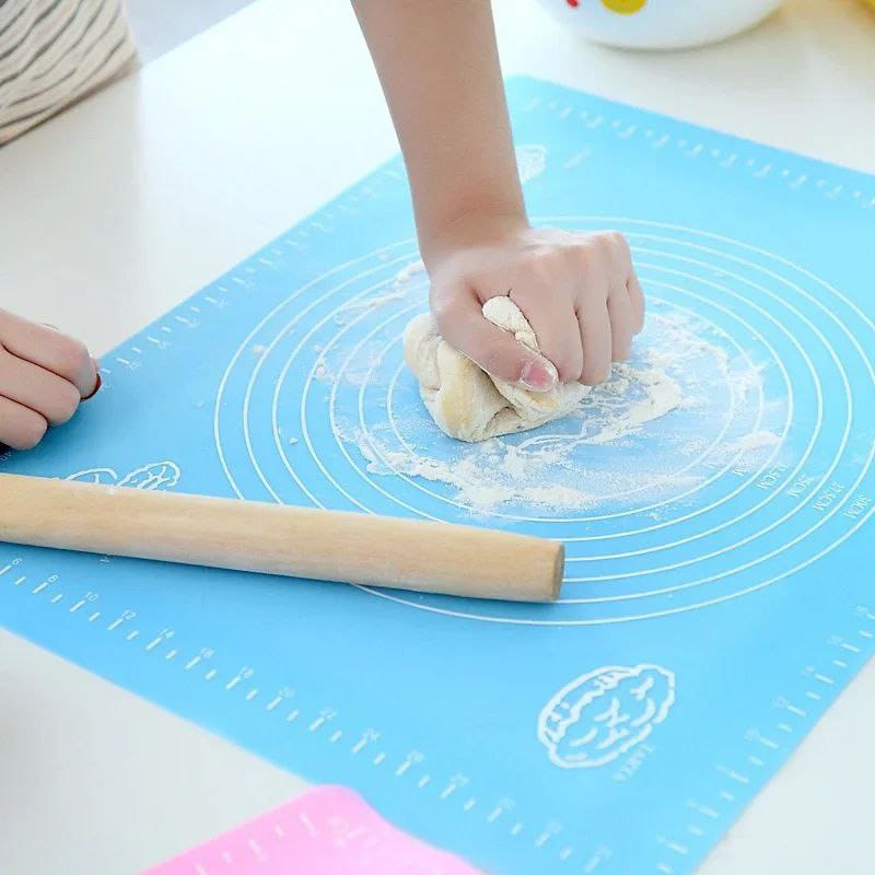 Silicon kneading mat