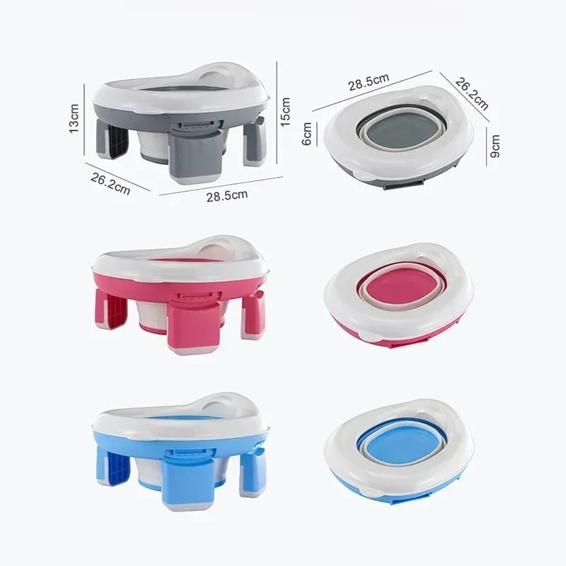 Foldable portable traininig potty