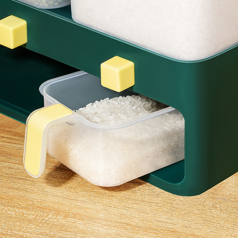 4 compartment cereals dispenser