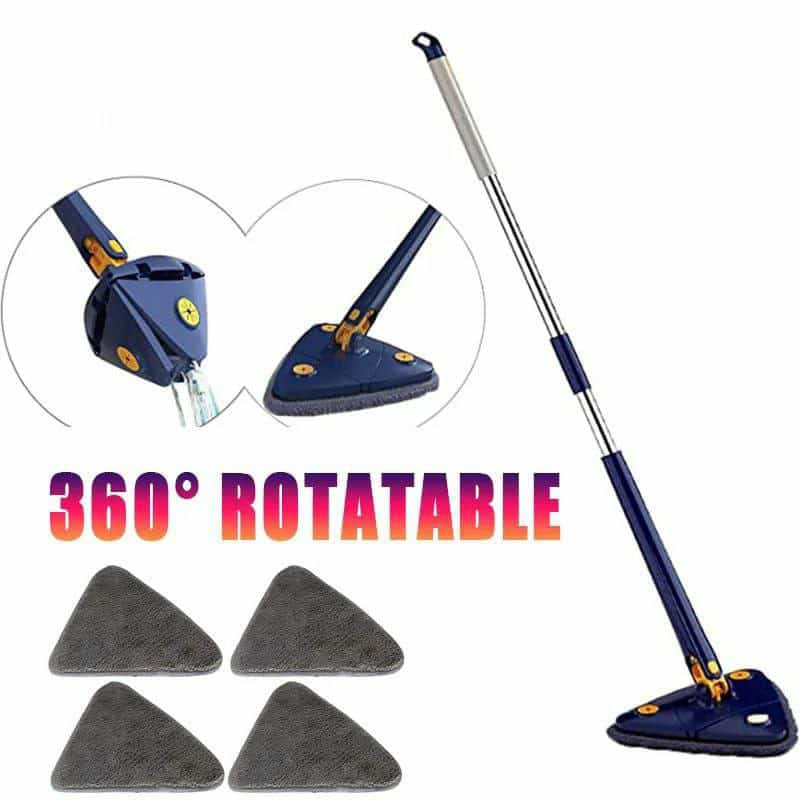 360° Rotatable Adjustable Cleaning squeeze Mop