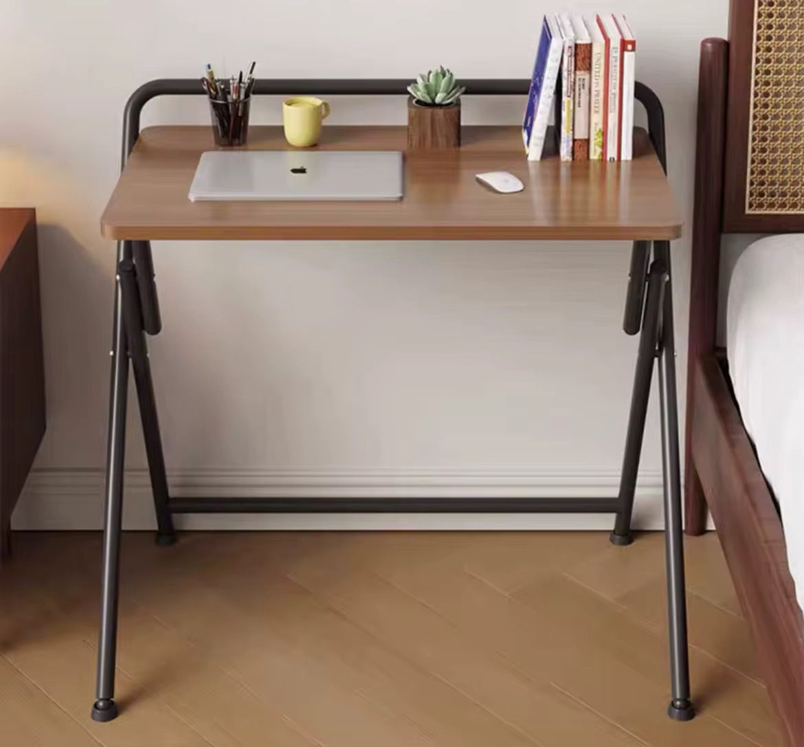 Space Saving Industrial Style Foldable Desk