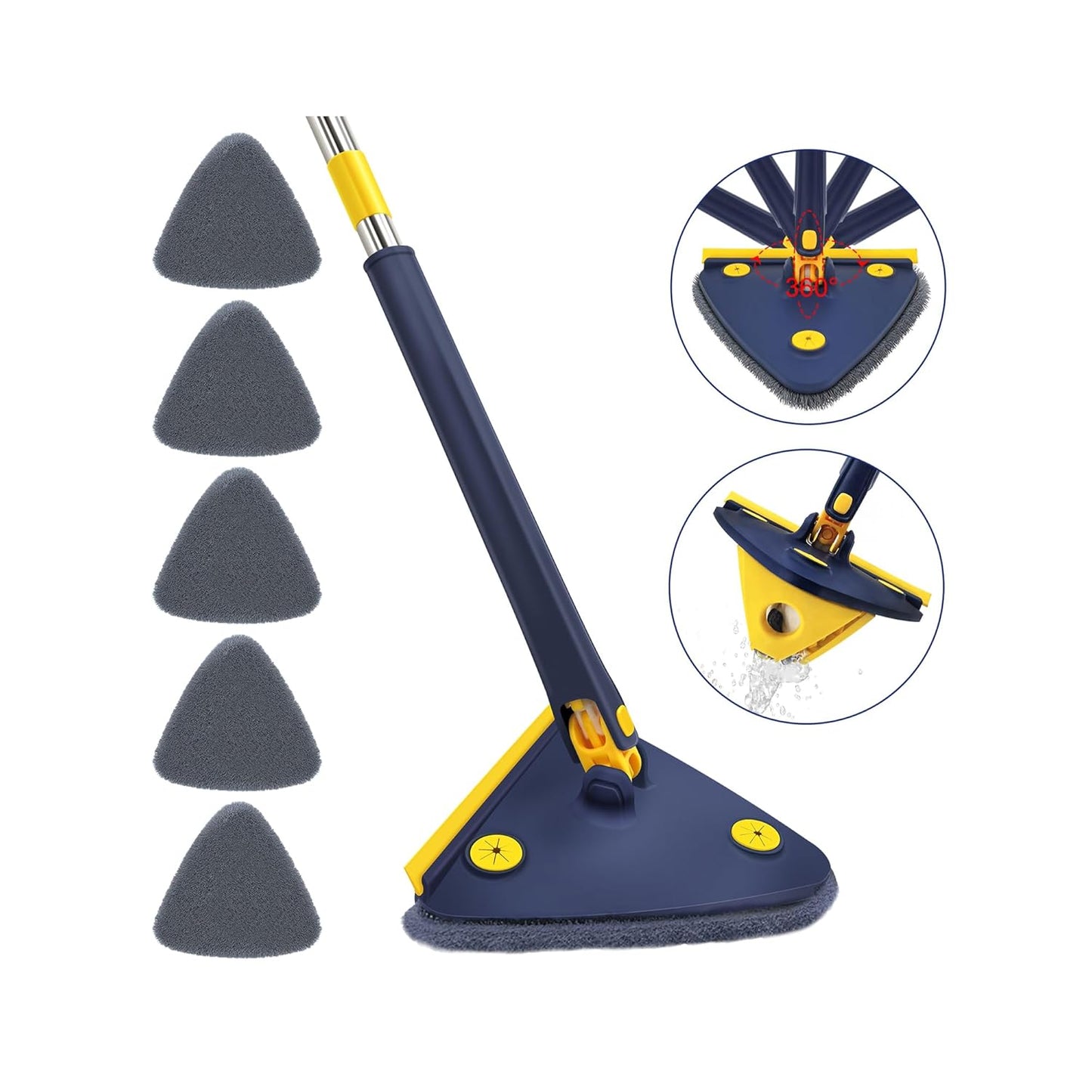 360° Rotatable Adjustable Cleaning Mop