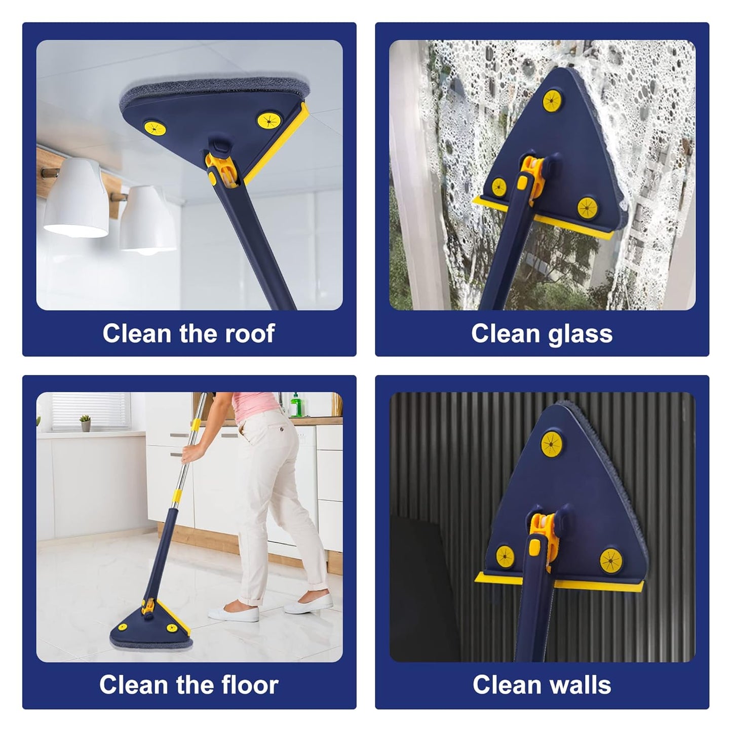 360° Rotatable Adjustable Cleaning Mop