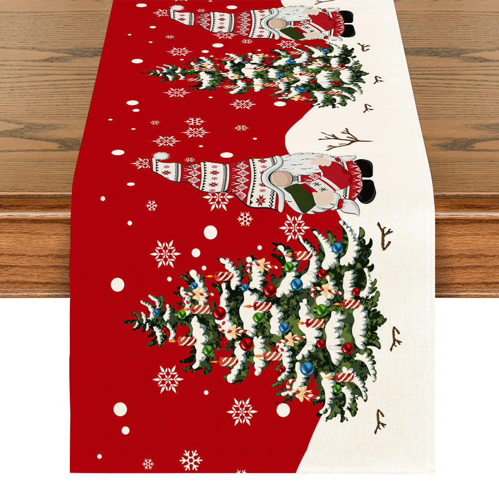 Christmas Table Runner Xmas Linen