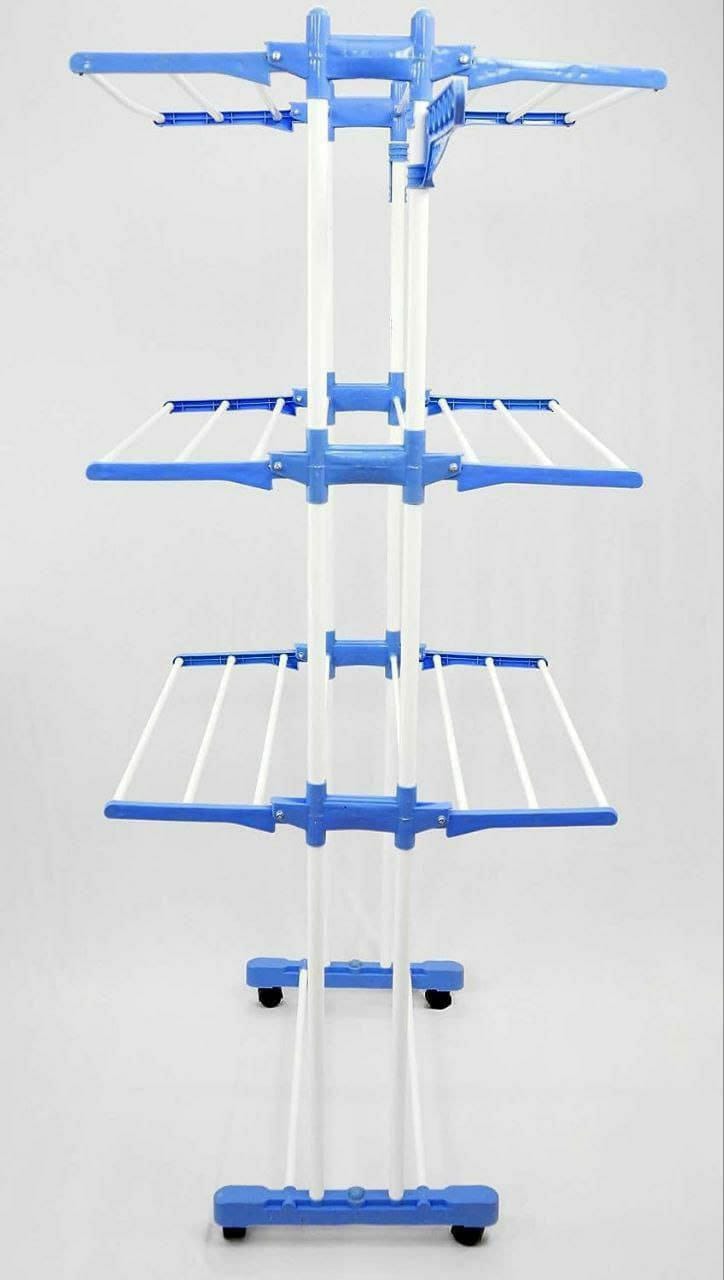 Portable cloth rack 4layer