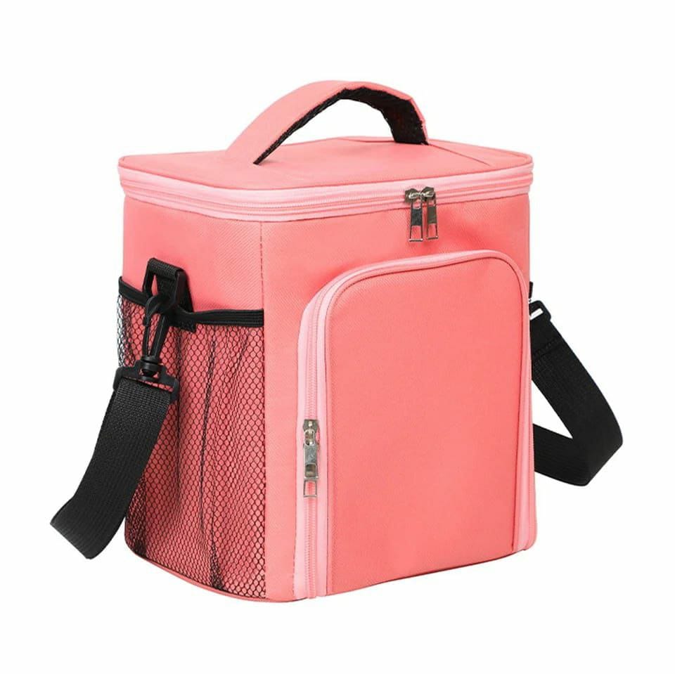 Large capacity 2 compartment lunch bag