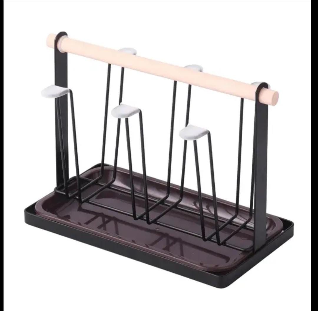 Luxury Iron cup/glass holder rack