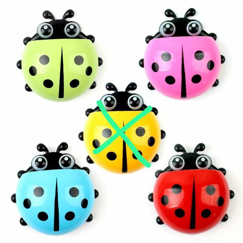 Ladybug Tootbrush Holder