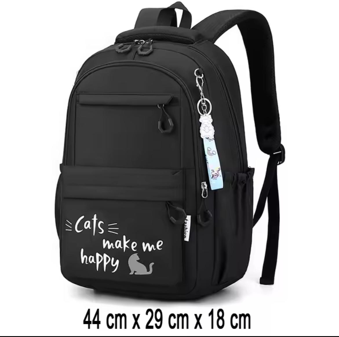 Cute Girls Backpack. Large capacity school bag.