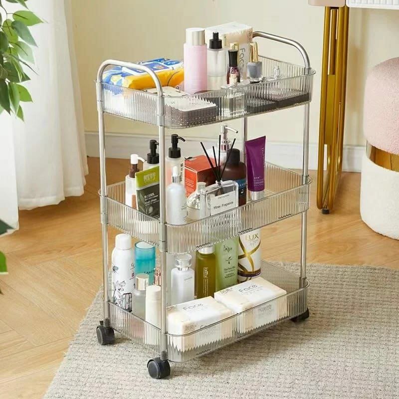 3 layer clear multipurpose/cosmetic organiser