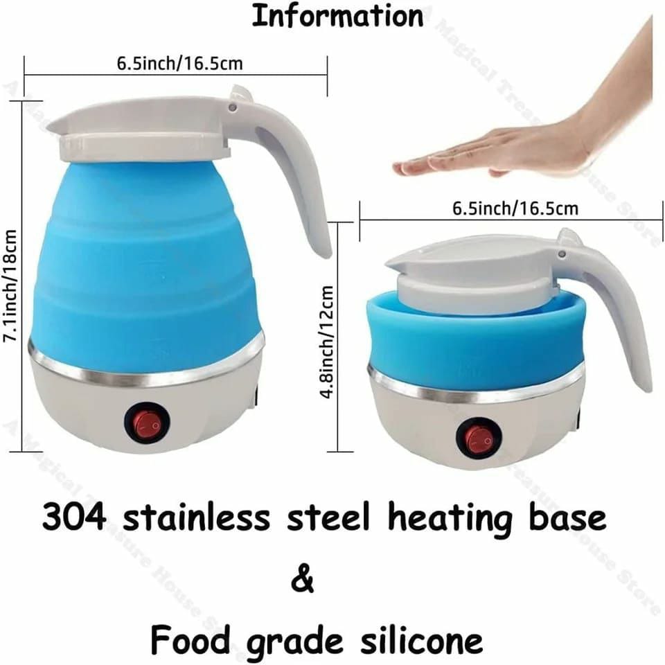 Foldable electric kettle