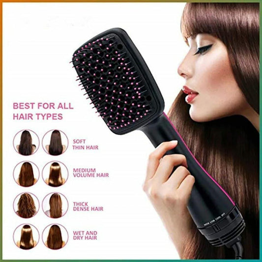 3-in-1 Electric Hair Straightener Brush  / dryer