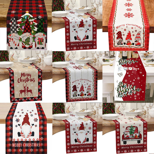 Christmas Table Runner Xmas Linen