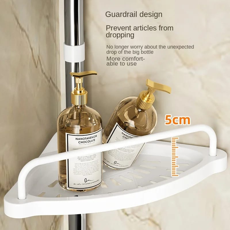 Telescopic bathroom organiser 320cm