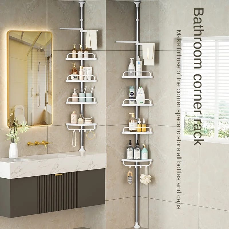 Telescopic bathroom organiser 320cm