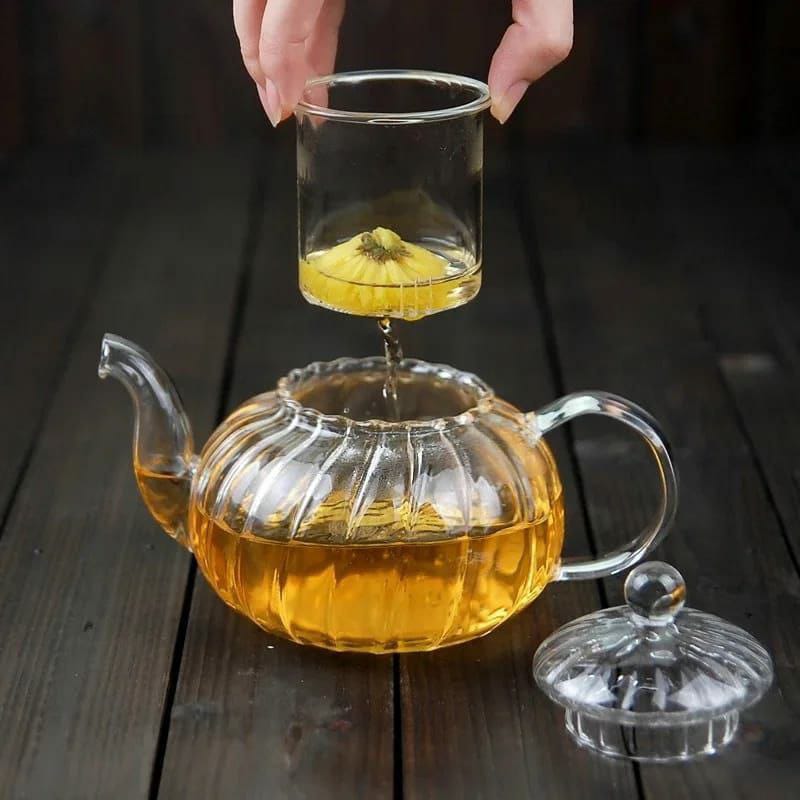 Stripped / pumpkin infuser kettle