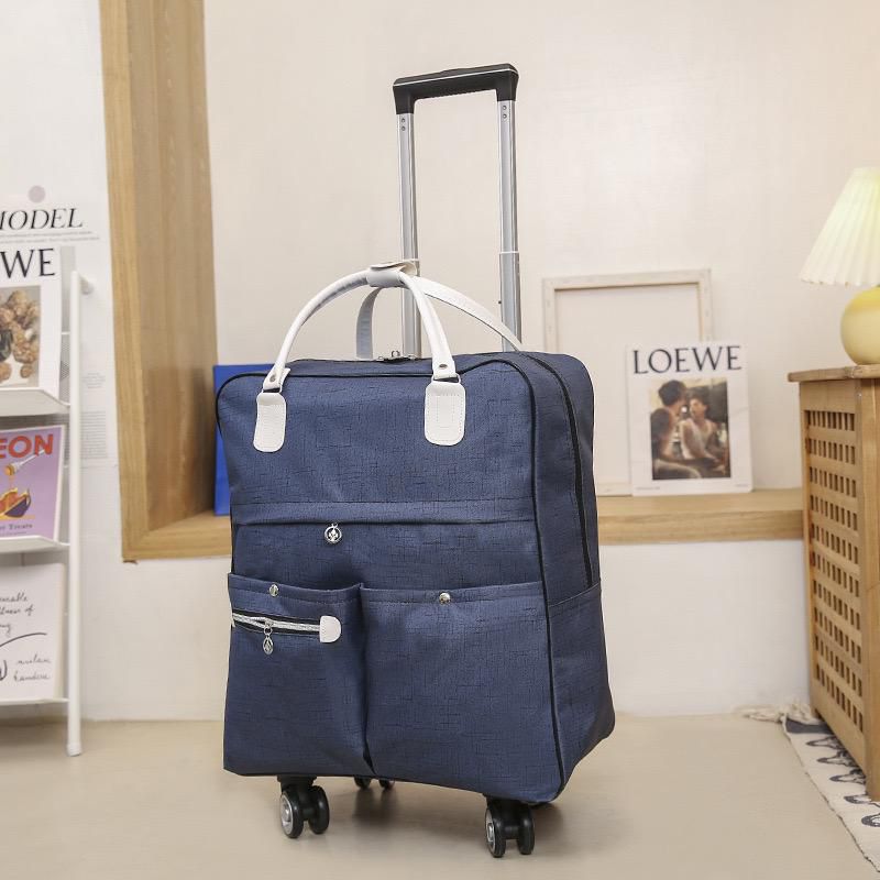 Large Travel Trolley Bag with shoulder belt & 4 Universal Wheels