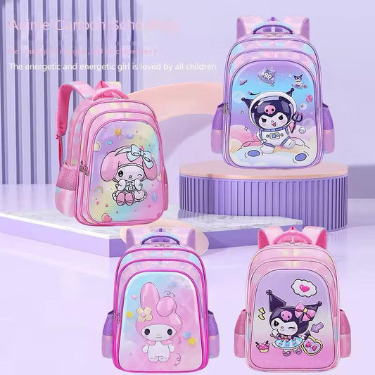 Cartoon themed school backpack