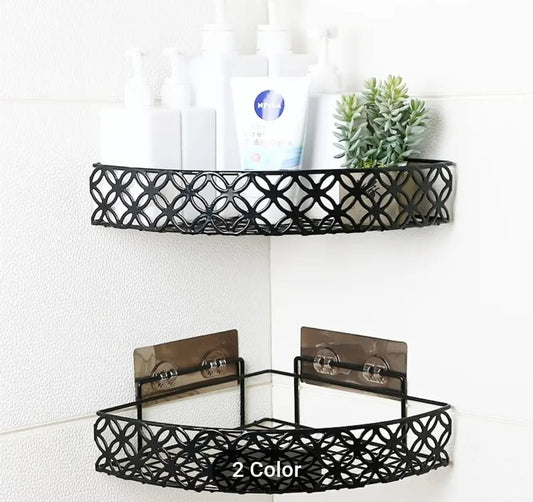 Heavy corner bathroom shelf