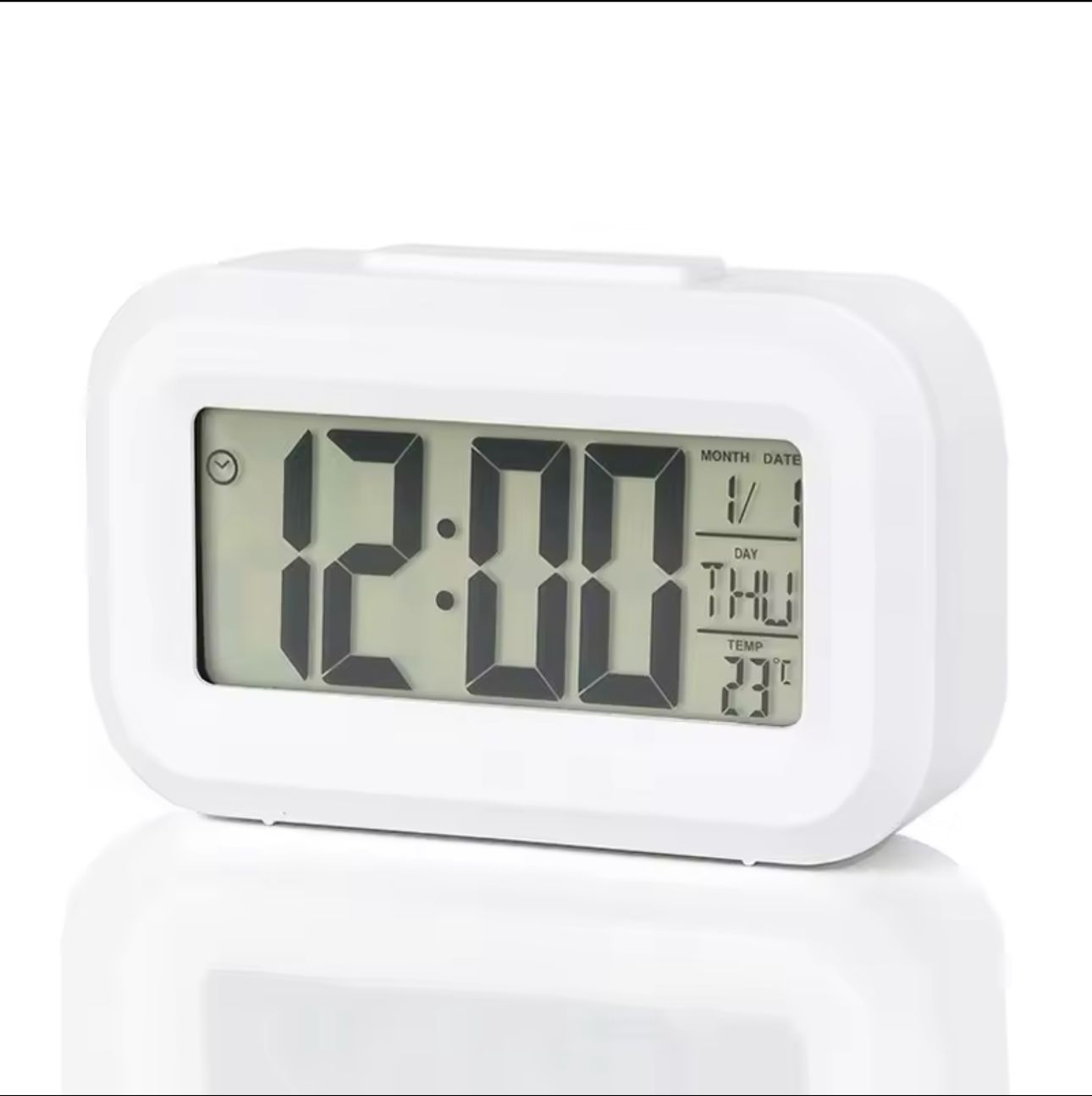 LED Digital Alarm Clock, with temperature, date & time display