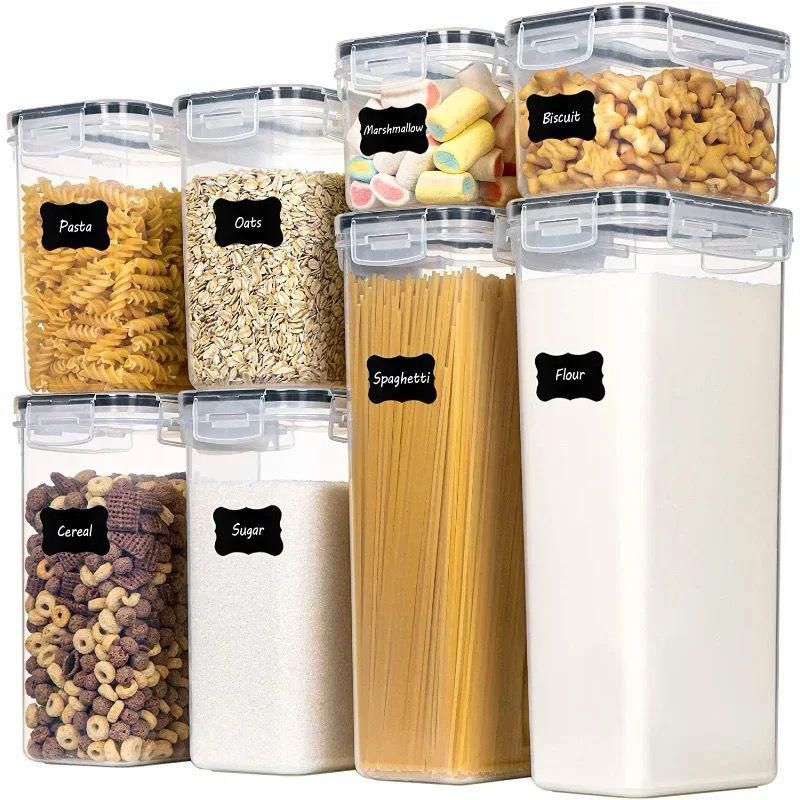 8 pcs Food/Pantry Storage Containers