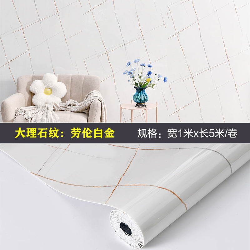 Self-adhesive Marble sticker Paper 
Size 1.2*3m