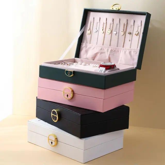 Exquisite Large Capacity Travel Jewelry Bag / Jewelry Organizer