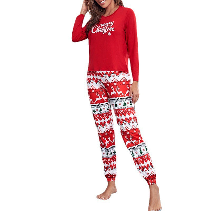 Family Matching Christmas Pajamas Xmass Sleepwear Nightwear Outfits