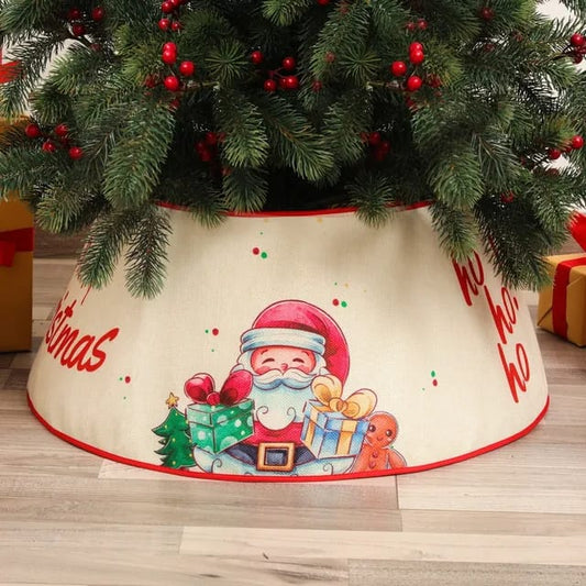 Christmas Tree Decorations Creative Printed Sequins Stereoscopic Tree Bottom Decoration Tree Skirt

diameter: 60cm; height: 20cm