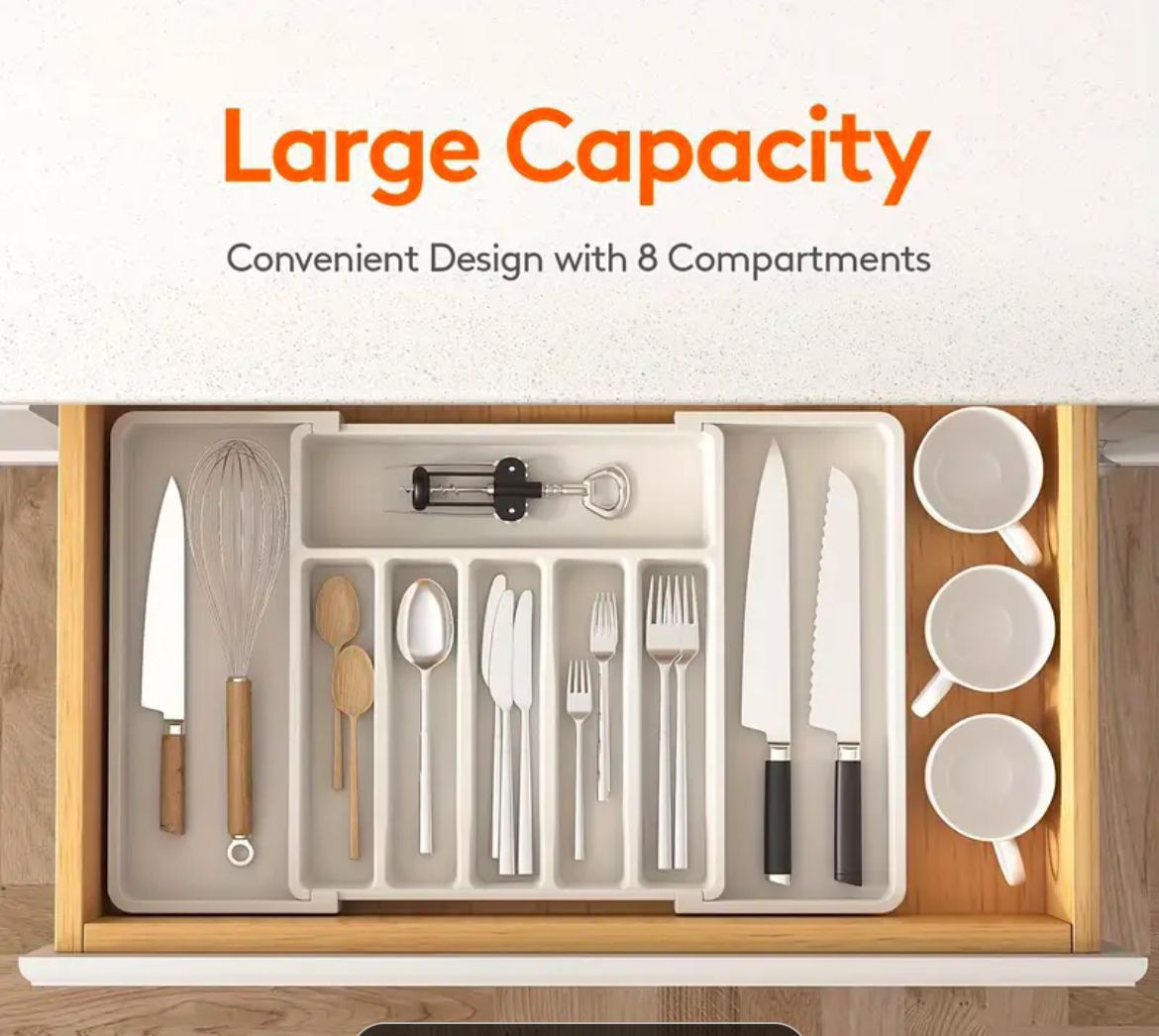 Expandable Cutlery Drawer organizer