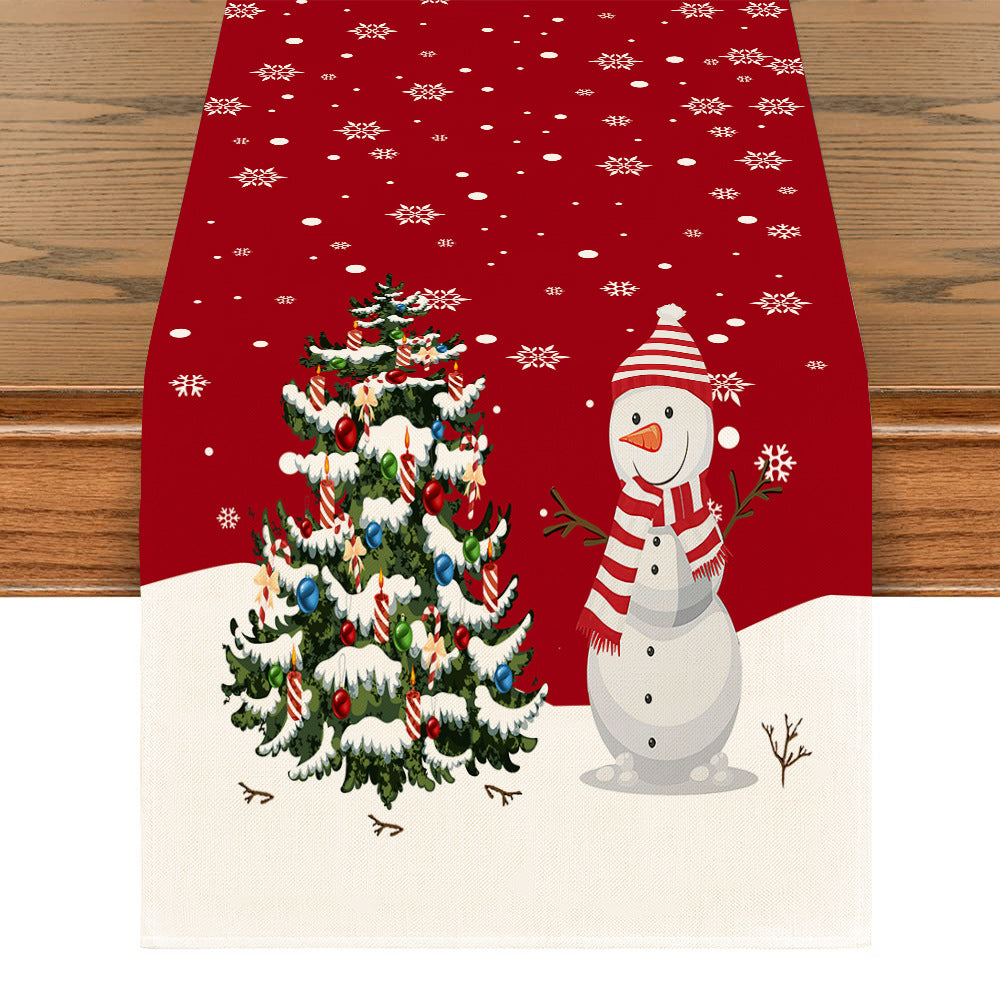 Christmas Table Runner Xmas Linen