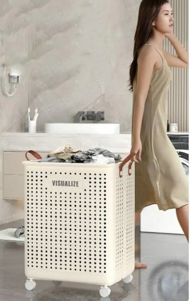 Foldable hamper laundry basket