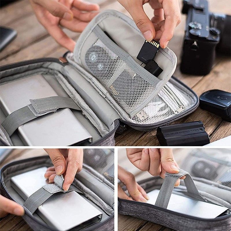 Multipurpose Storage bag, Portable Cable Bag Organizer