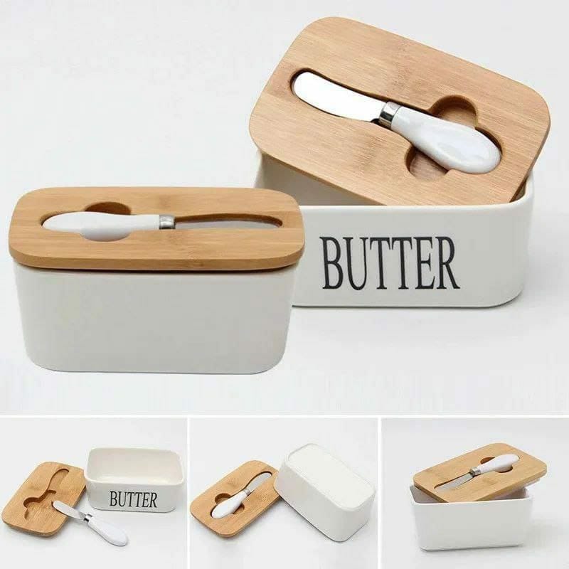 Ceramic Butter Container