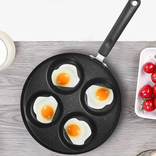 Nonstick 4 slot frying pan egg skillet