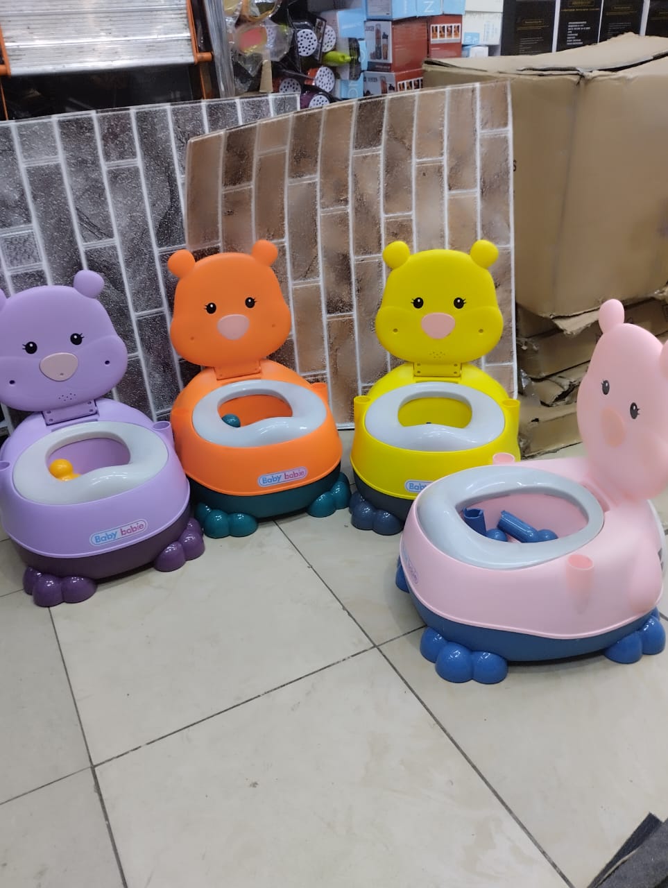 Kids cartoon potty