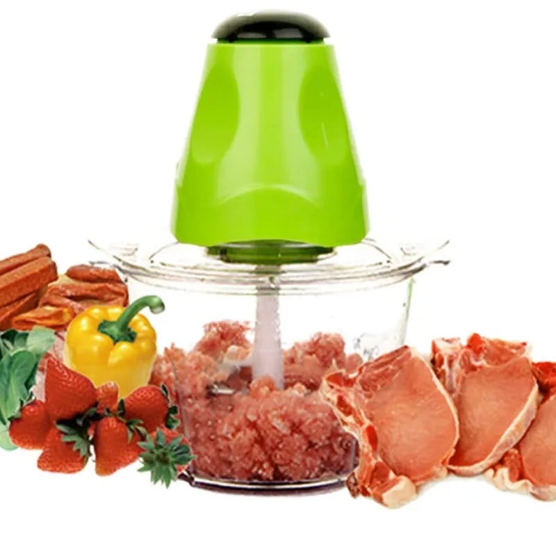 Electric Green meat mincer / shredder