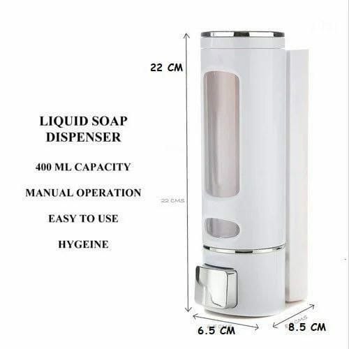 Wall mount soap dispenser